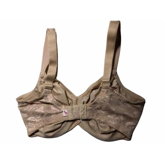 #3425-4 WACOAL 34DD 85567 Awareness Full Figure Seamless Underwire Bra Nude - Picture 6 of 8